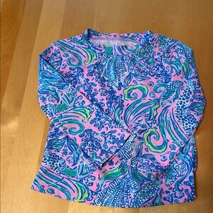 Lilly Pulitzer rash guard excellent condition
